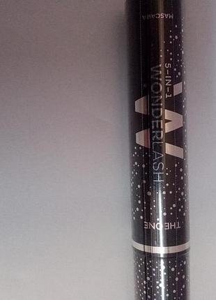 Туш для вій чорна 43234 5 в 1 wonderlash