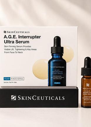 Skinceuticals a.g.e. interrupter ultra serum 4 мл антивікова сироватка для обличчя