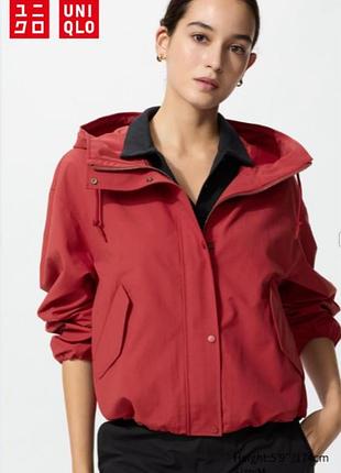 Парка з бавовняної суміші uniqlo