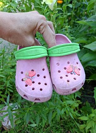 Шлепанцы, кроксы 24 р., 15 см