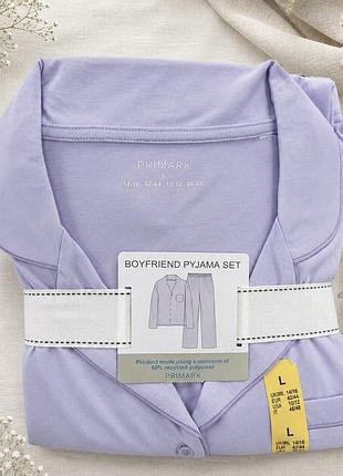 Женская пижама boyfriend primark р. l (14/16uk. 42/44 eur)