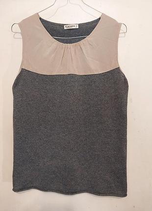 Блузка cangra cashmere шелк-кашемир.