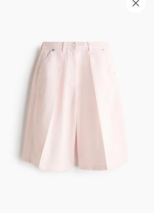 Джинсовые шорты-бермуды h&amp;m