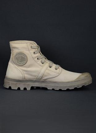 Palladium pampa hi высокие кеды кроссовки серые мужские ботинки текстильные обуви оригинал 42-43 р/27.5 см adidas converse caterpillar nike