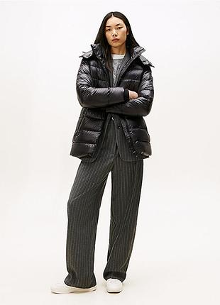 Tommy hilfiger оригінал стильний пуховик xl