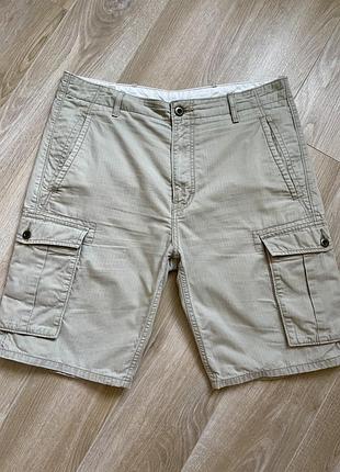Шорти чоловічі levi’s карго розмір w32, 100% бавовна