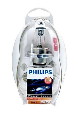 Набор автоламп h4 easy kit 12v (кт 4шт) philips 55473ekkm