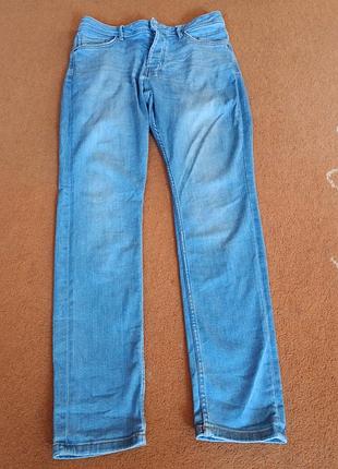Джинсы голубые мужские primark w 34 l 32