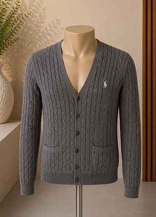 Ralph lauren sport cable knit cardigan
