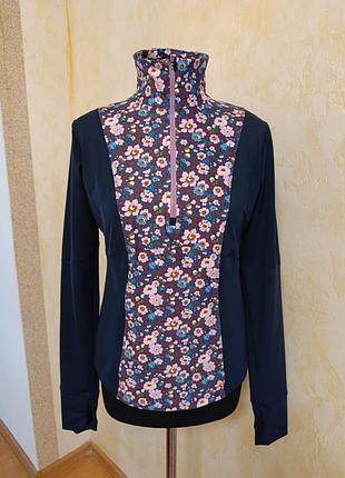 Жіночий спортивний лонгслів liberty london betsy panel running top.