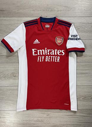 Футбольна фуболка джерсі адідас арсенал adidas arsenal fc 2021/22 home, m, оригінал