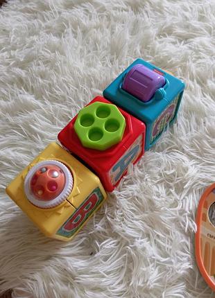 Кубики інтерактивні fisher price