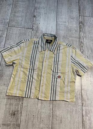 Женская укороченая рубашка dickies