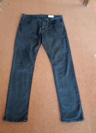 Джинсы черные мужские denim co w34 l32