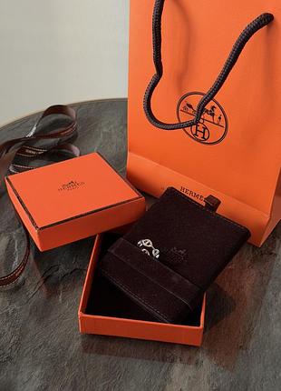 Кільце срібне hermes