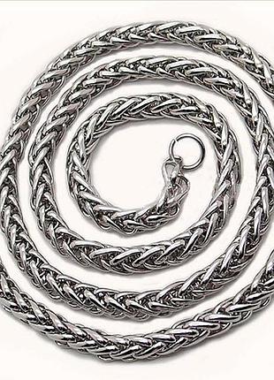Ланцюжок з ювелірної сталі large chain ширина 6 мм довжина 55 см