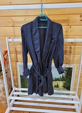 Оригинальный шелковый халат tailor london