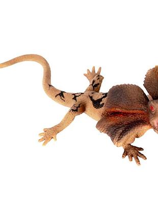 Детская игровая фигурка "плащеносая ящерица" zy1796866_1 серии "reptiles and insects"