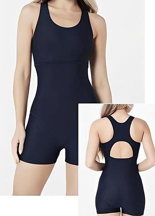 Спортивный купальник трико батал для бассейна и пляжа slazenger оригинал 🌼🌴🌼
