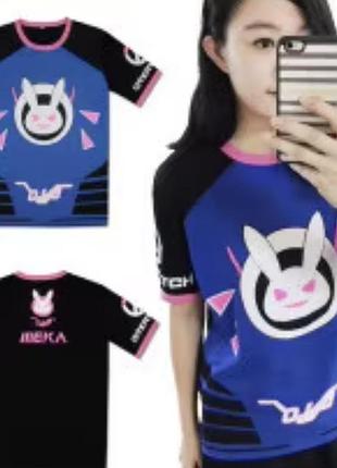 Геймерська футболка overwatch — d.va merch