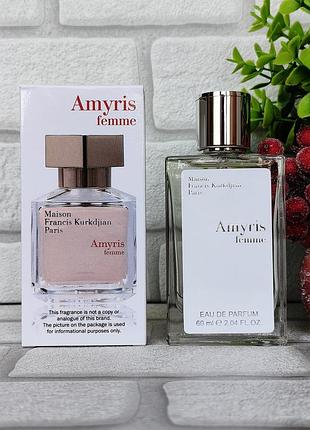 Парфюмированная вода тестер женский maison francis kurkdjian amyris femme куркджан амирис фем