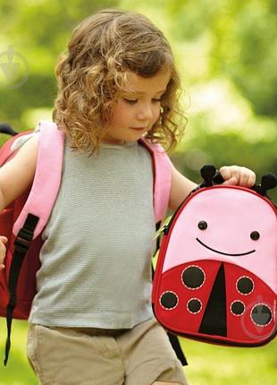 Дитячий рюкзак skip hop zoo pack «сонечко» (ladybug)
