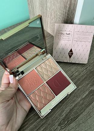 Палетка pillow talk beautifying face palette
