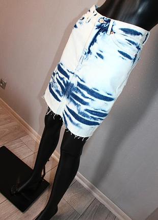 Джинсовая юбка zara