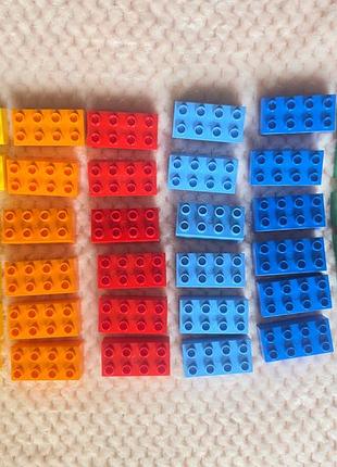 Оригінальний lego duplo — набір кубиків 6х6 (36 шт.)