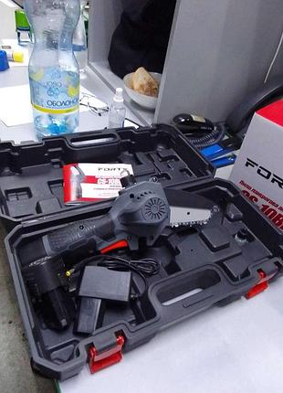 Электропила бензопила цепная б/у forte cs-10bls