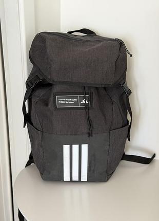 Великий місткий рюкзак adidas чорного кольору