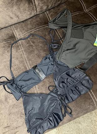 Набір жіночих верхів від купальників 4 шт calvin klein plt m–l
