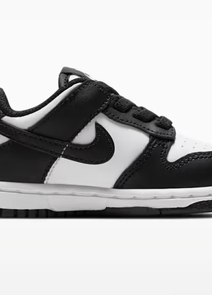 Шкіряні кросівки nike dunk low panda, оригінал, р-р 26, уст 16 см