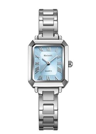 Годинник, часы женские skmei 2582sibu silver-blue
