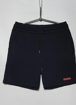 Чоловічі шорти calvin klein чорні хлопок розмір м мужские шорты кельвин кляйн кельвін