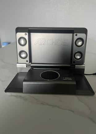 Портативна акустична док-станція archos speakerstation (колонки для медіаплеєрів archos)
