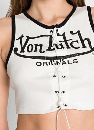 Стильний топ майка von dutch