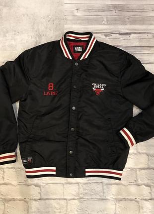 Мужской бомбер primark (chicago bulls nba ), размер s
