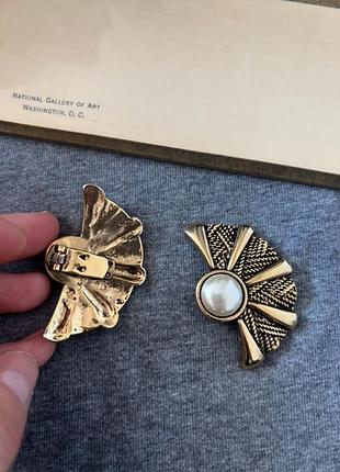 Вінтажні кліпси на взуття