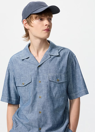Сорочка оверсайз uniqlo (484246)