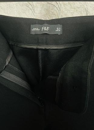 Брюки чорні f&f 3