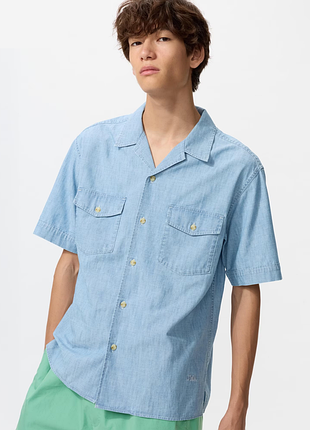 Сорочка оверсайз uniqlo (484246)
