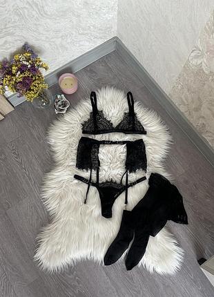 Мереживний комплект нижньої білизни ✨