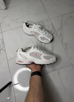 Кросівки new balance 530 white/pink оригінал р. 38 (23.5 см)