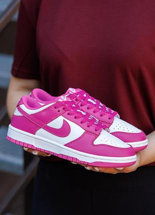 Кроссовки nike sb dunk low active fuchsia