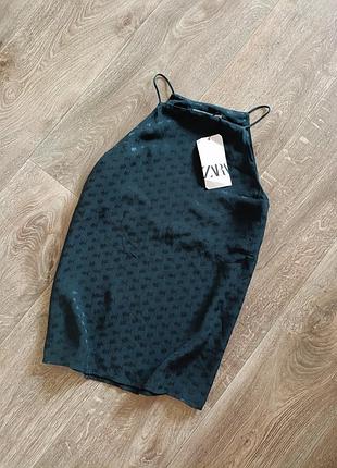 Сатиновая маечка от zara
