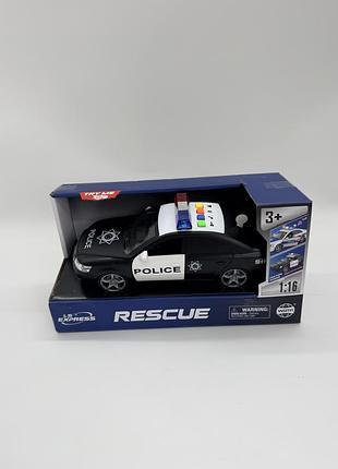 Поліцейська машинка ls express «rescue» 1:16 зі світлом і звуком