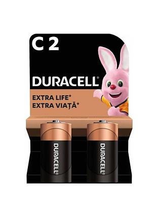 Батарейка duracell lr14/c power plus (2шт)