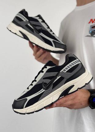 Мужские кроссовки nike initiator m#x black grey white