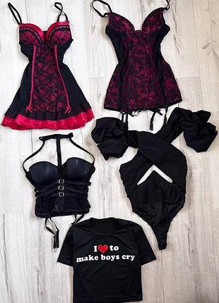 Лот топ y2k dollskill